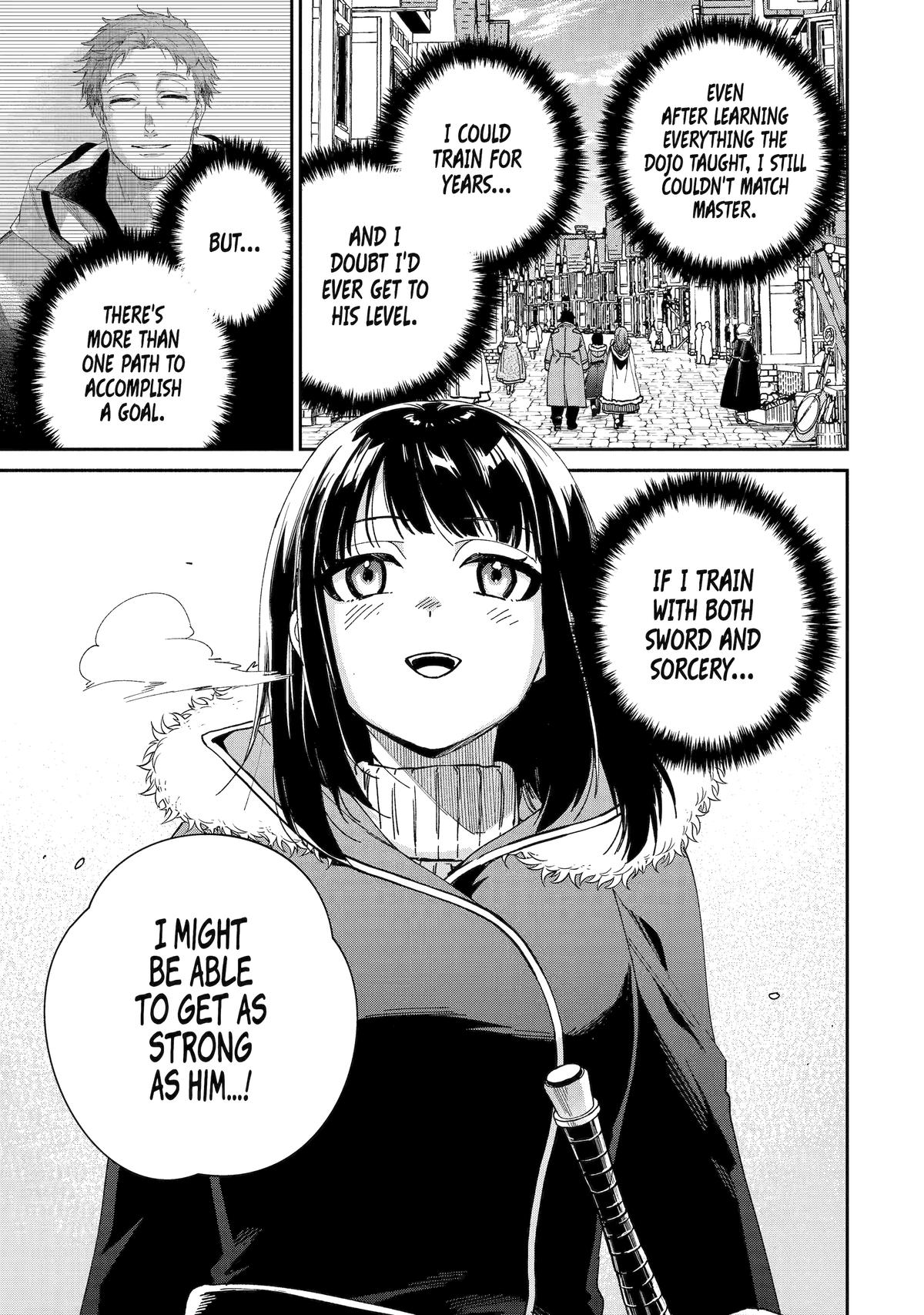 Katainaka no Ossan, Kensei ni Naru Gaiden: Hajimari no Mahou Kenshi Chap 5 - Next Chap 6