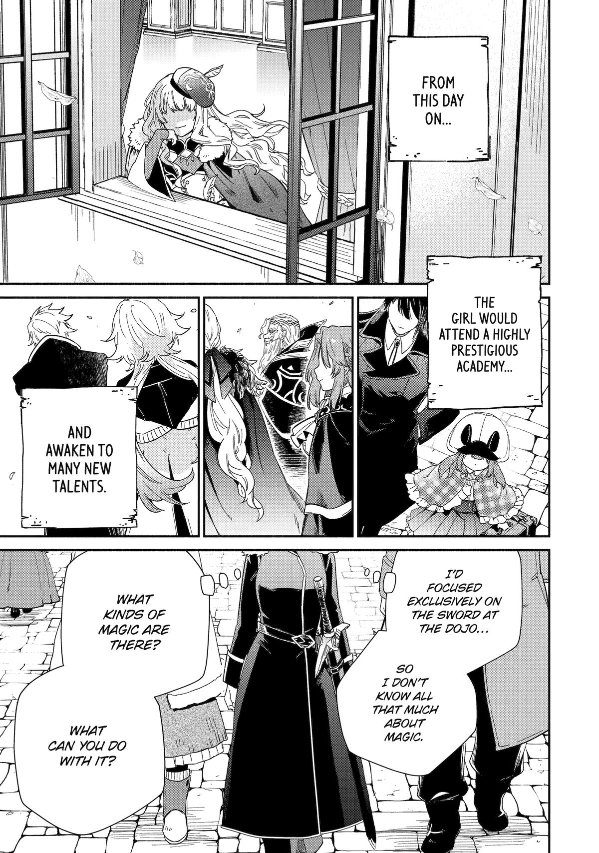 Katainaka no Ossan, Kensei ni Naru Gaiden: Hajimari no Mahou Kenshi Chap 5 - Next Chap 6