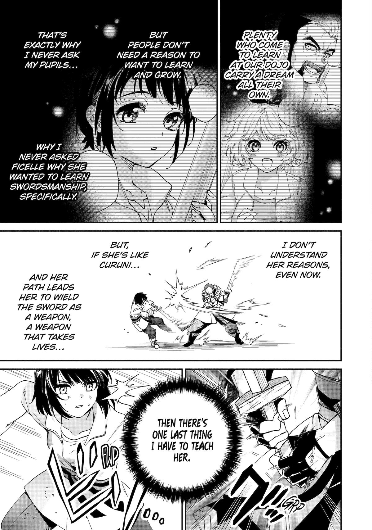 Katainaka no Ossan, Kensei ni Naru Gaiden: Hajimari no Mahou Kenshi Chap 5 - Next Chap 6