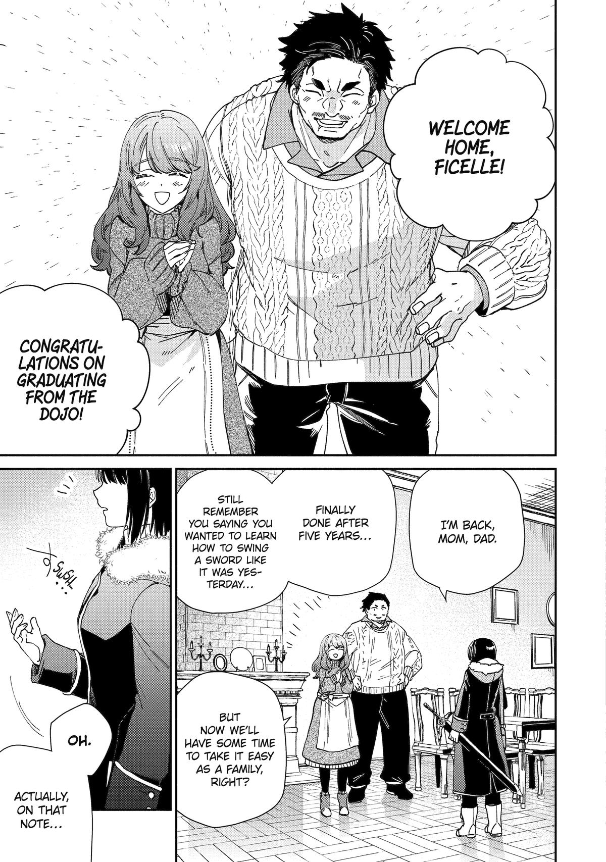 Katainaka no Ossan, Kensei ni Naru Gaiden: Hajimari no Mahou Kenshi Chap 5 - Next Chap 6
