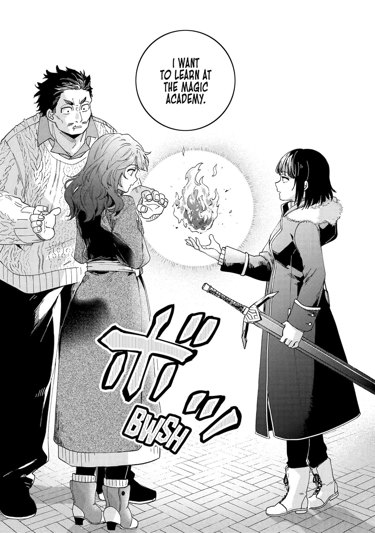 Katainaka no Ossan, Kensei ni Naru Gaiden: Hajimari no Mahou Kenshi Chap 5 - Next Chap 6