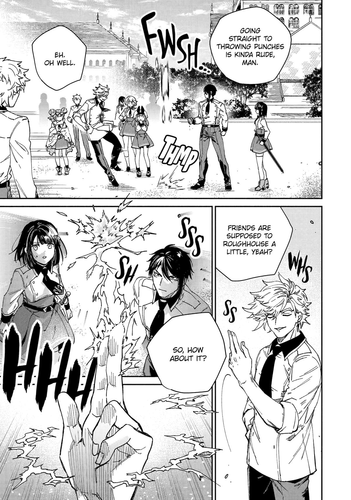 Katainaka no Ossan, Kensei ni Naru Gaiden: Hajimari no Mahou Kenshi Chap 9 - Next Chap 10