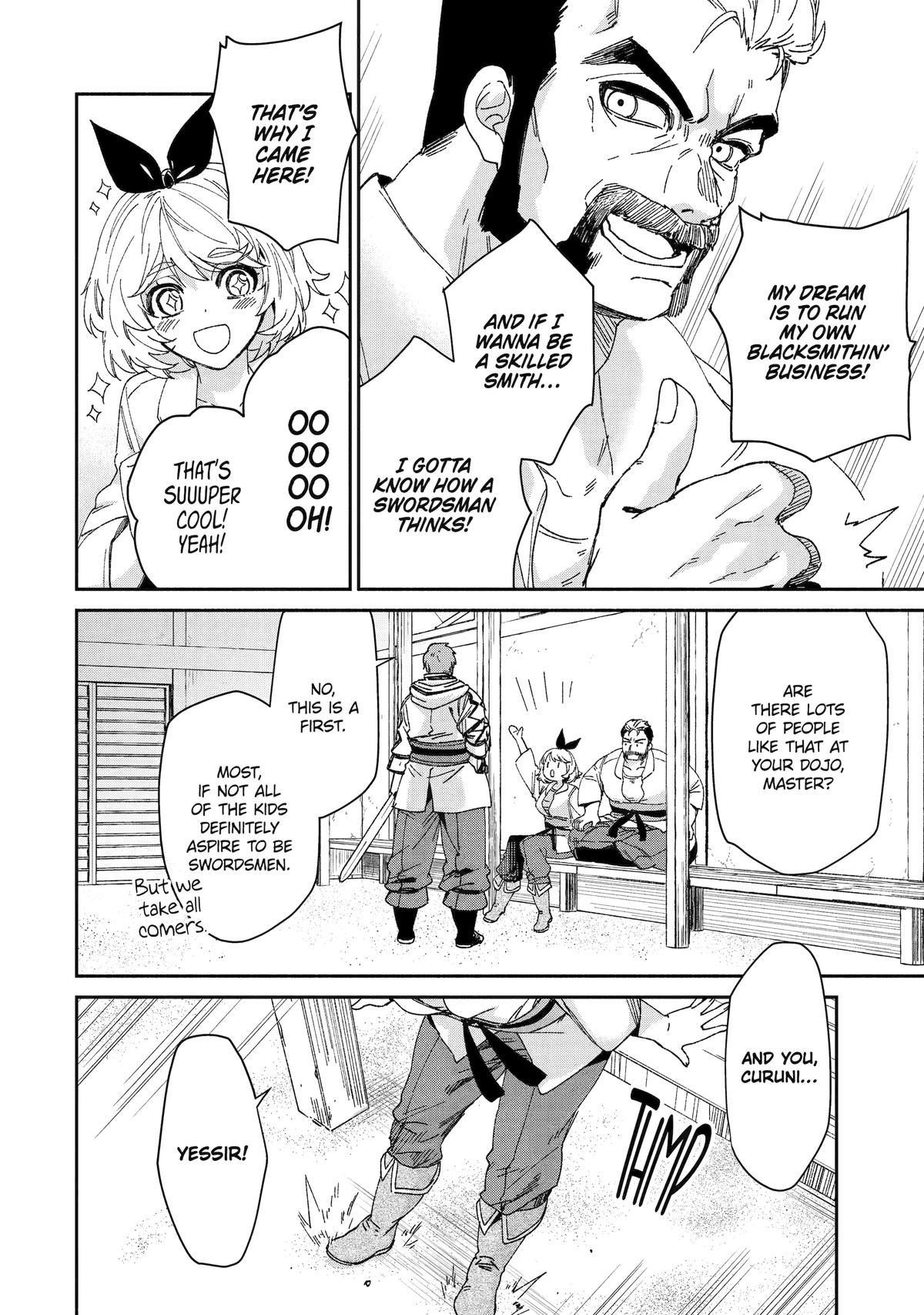 Katainaka no Ossan, Kensei ni Naru Gaiden: Hajimari no Mahou Kenshi Chap 2 - Next Chap 3