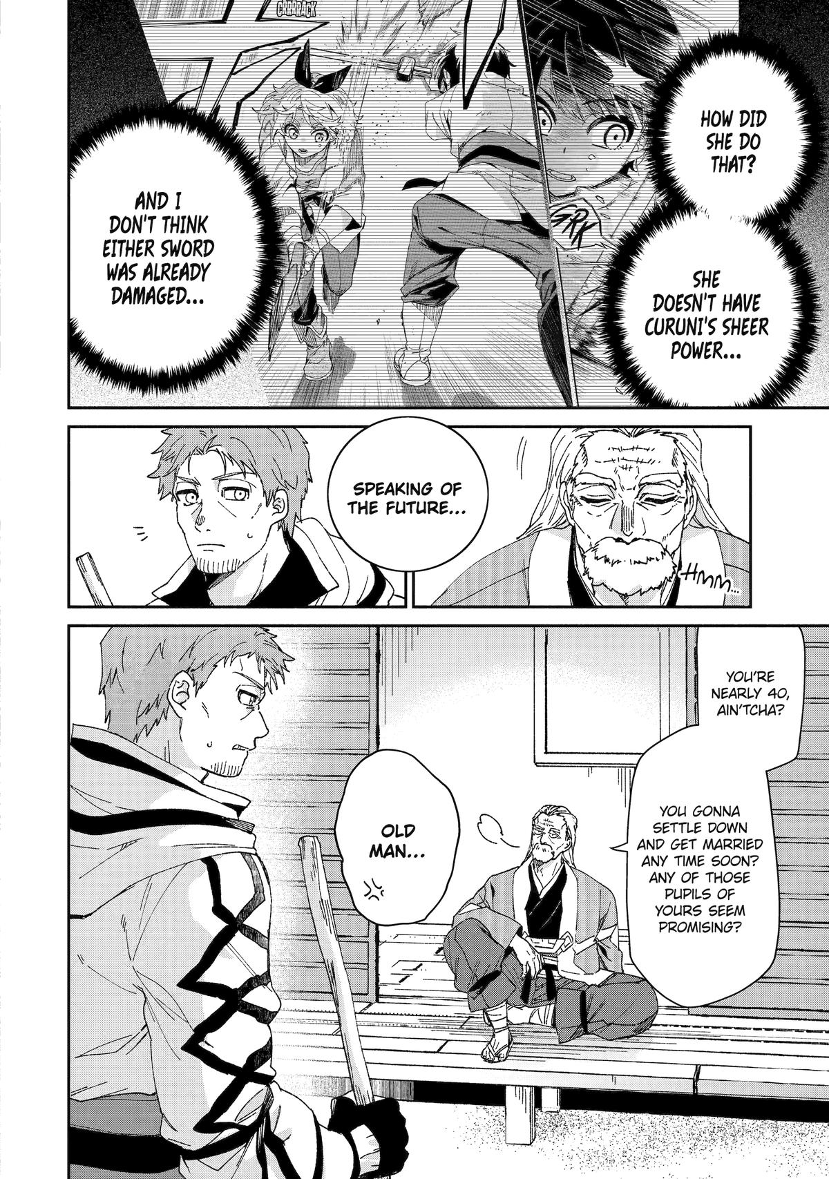 Katainaka no Ossan, Kensei ni Naru Gaiden: Hajimari no Mahou Kenshi Chap 3 - Next Chap 4