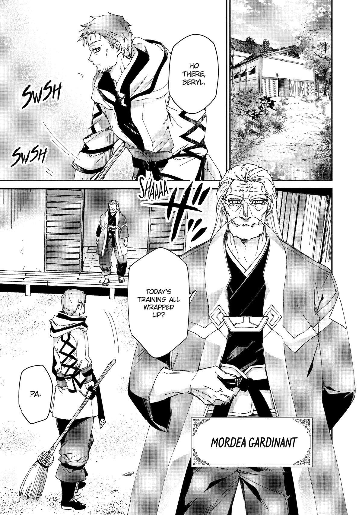 Katainaka no Ossan, Kensei ni Naru Gaiden: Hajimari no Mahou Kenshi Chap 3 - Next Chap 4