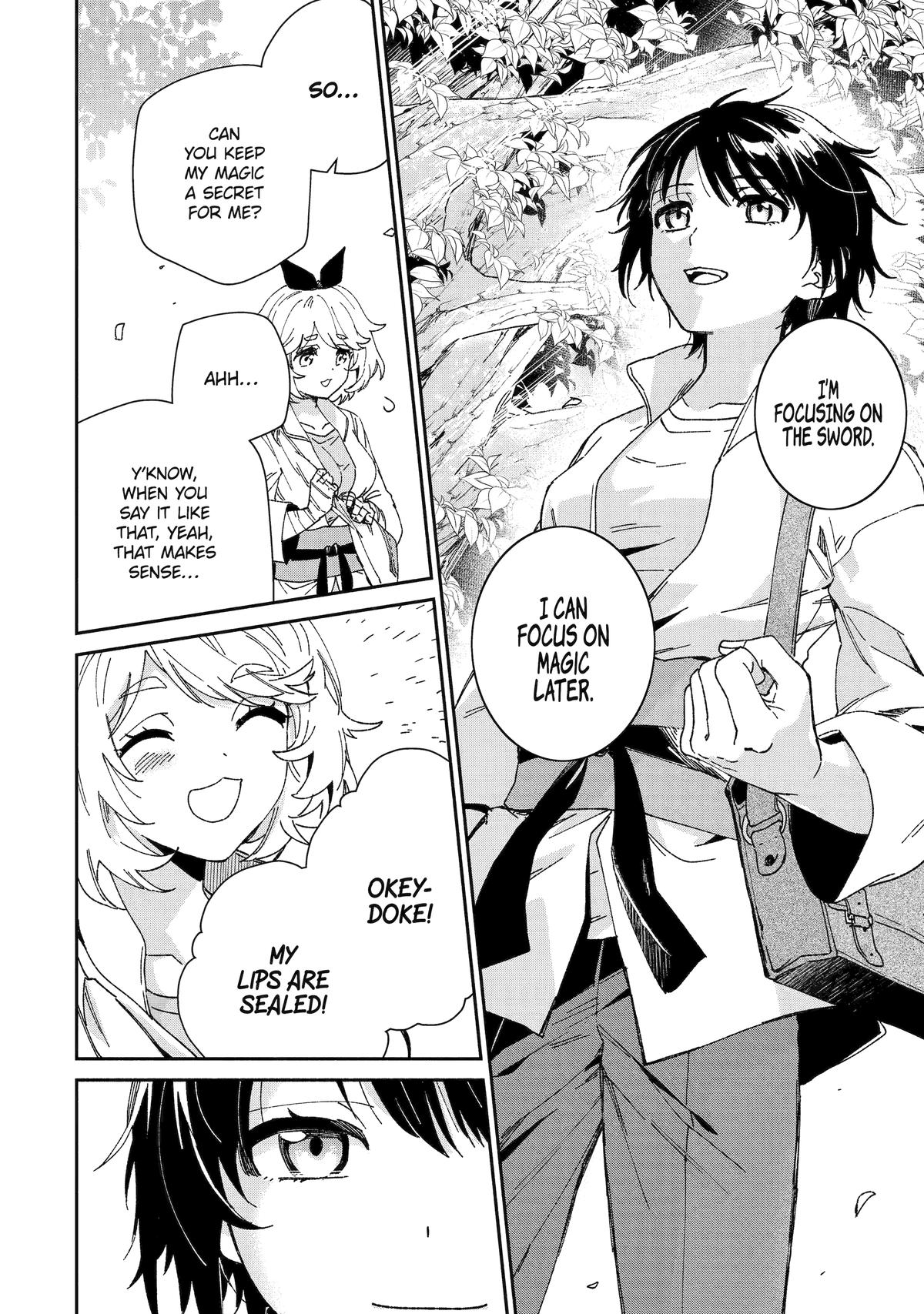 Katainaka no Ossan, Kensei ni Naru Gaiden: Hajimari no Mahou Kenshi Chap 3 - Next Chap 4