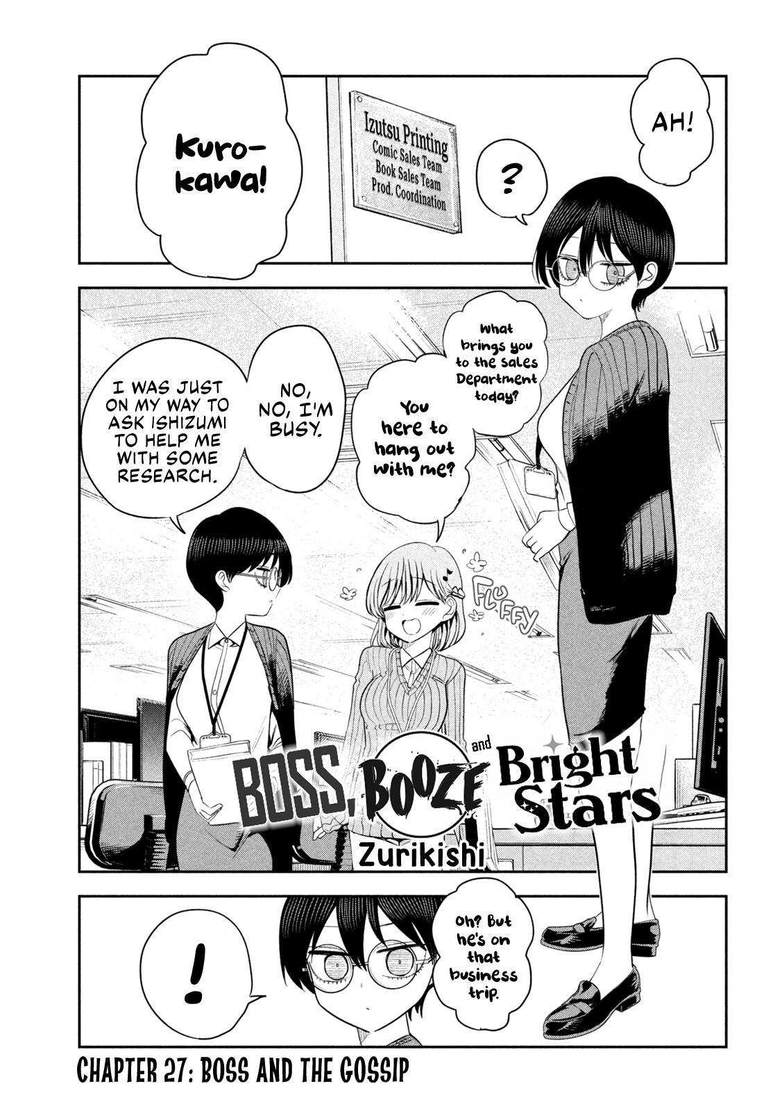 Shachou to Sake to Hoshi Chap 27 - Next Chap 28