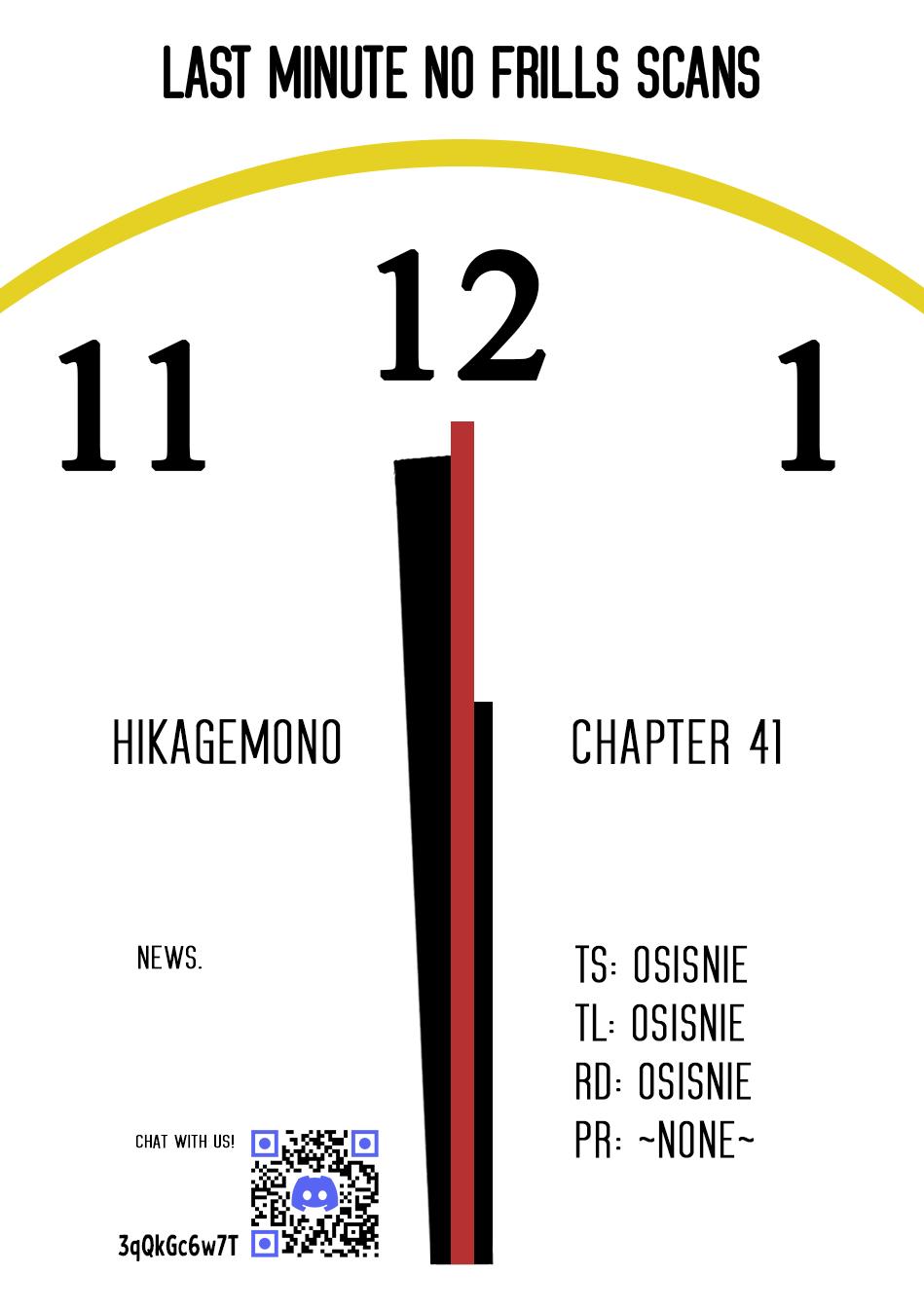 Hikagemono demo Yarinaoshite Ii desu ka? Chap 41 - Next Chap 42