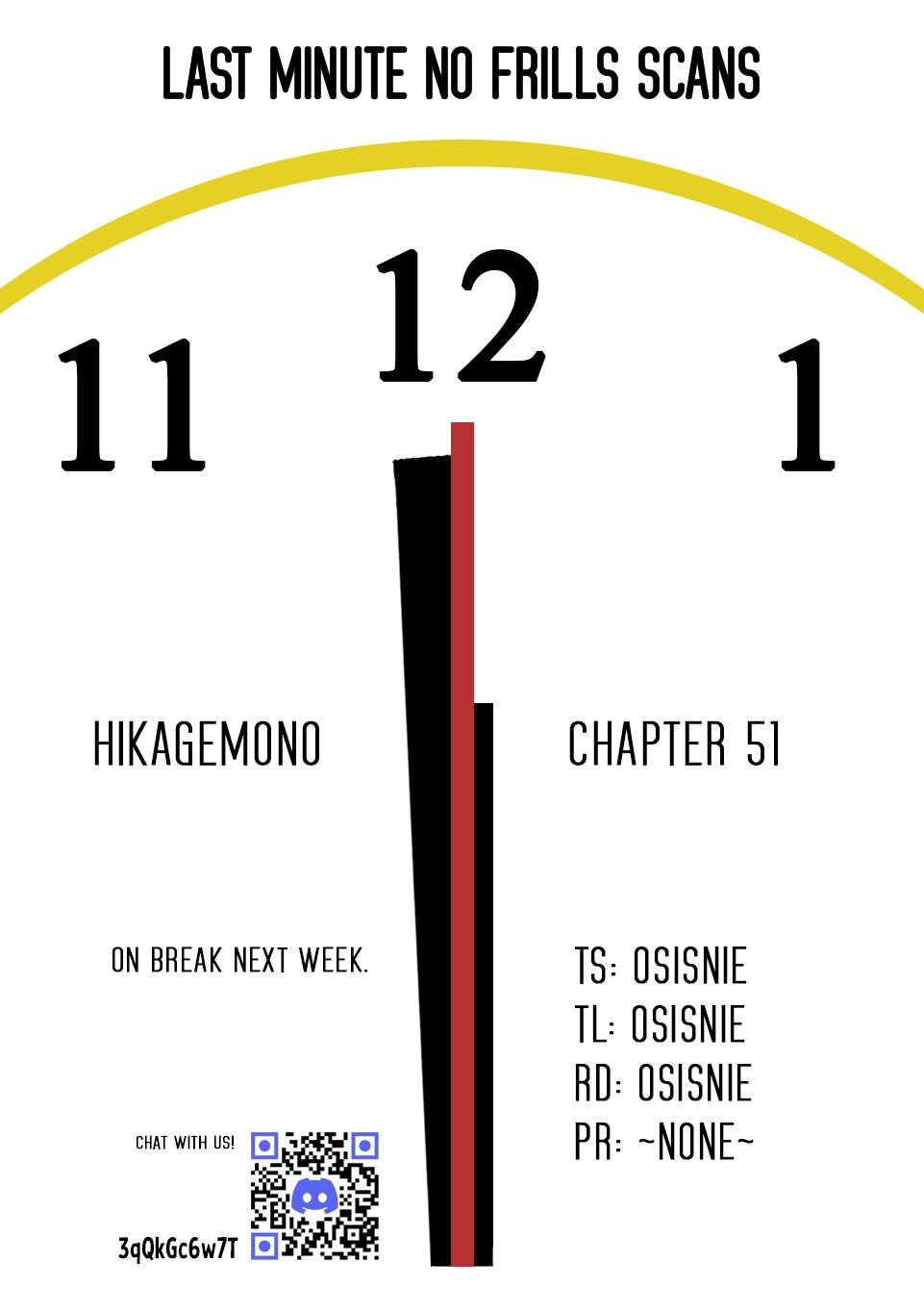 Hikagemono demo Yarinaoshite Ii desu ka? Chap 51 - Next Chap 52