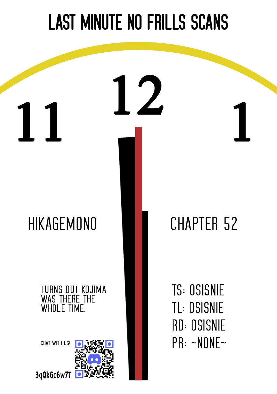 Hikagemono demo Yarinaoshite Ii desu ka? Chap 52 - Next Chap 53