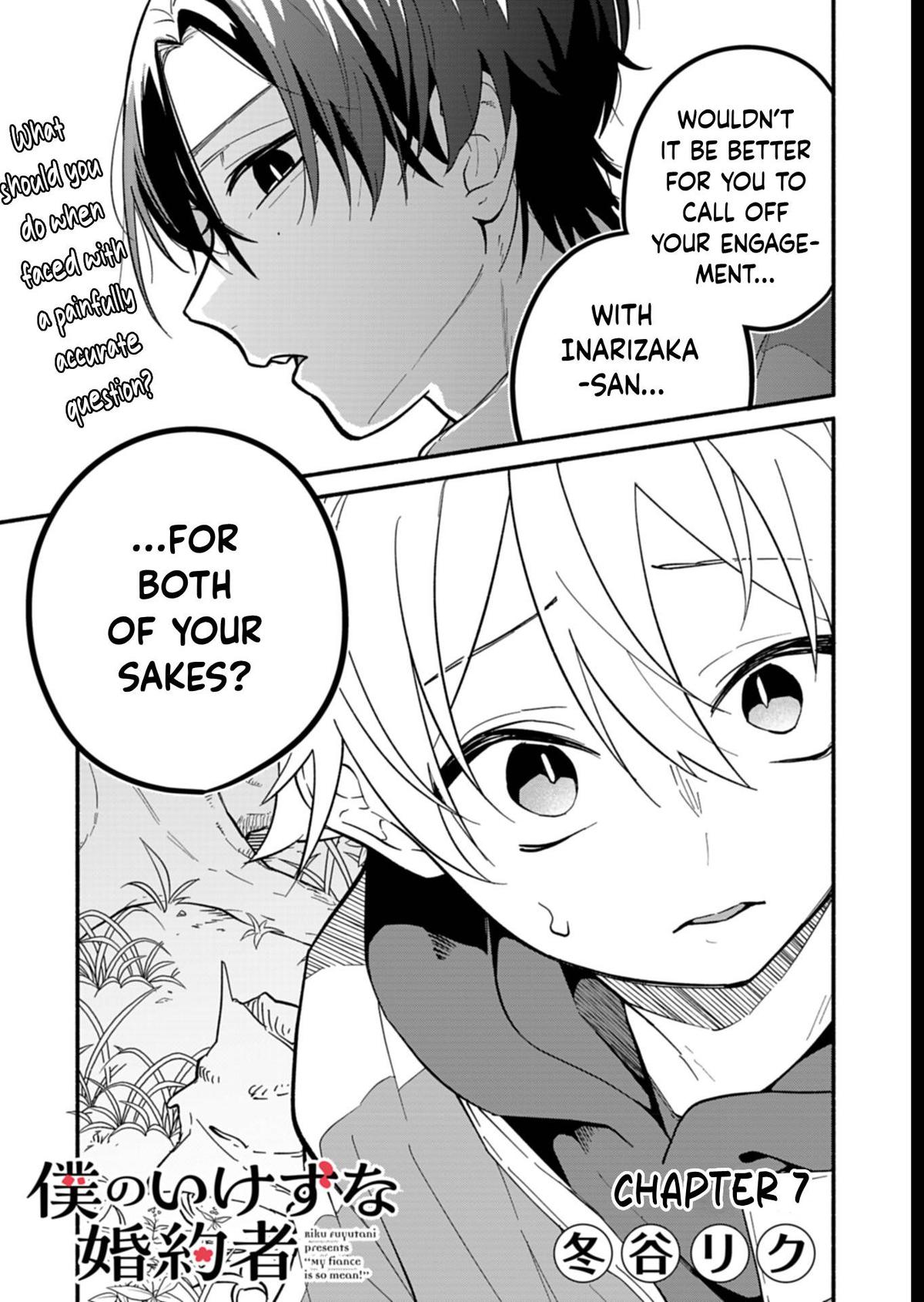 Boku no Ikezu na Konyakusha Chap 7 - Next Chap 8