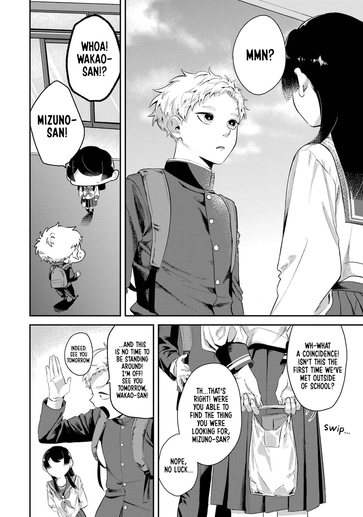 Tonari no Wakao-san wa Miesou de Mienai Chap 7 - Next Chap 8