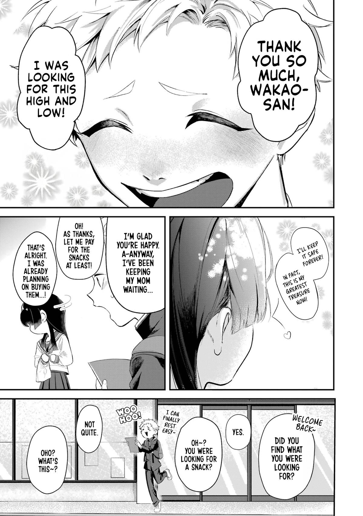 Tonari no Wakao-san wa Miesou de Mienai Chap 7 - Next Chap 8