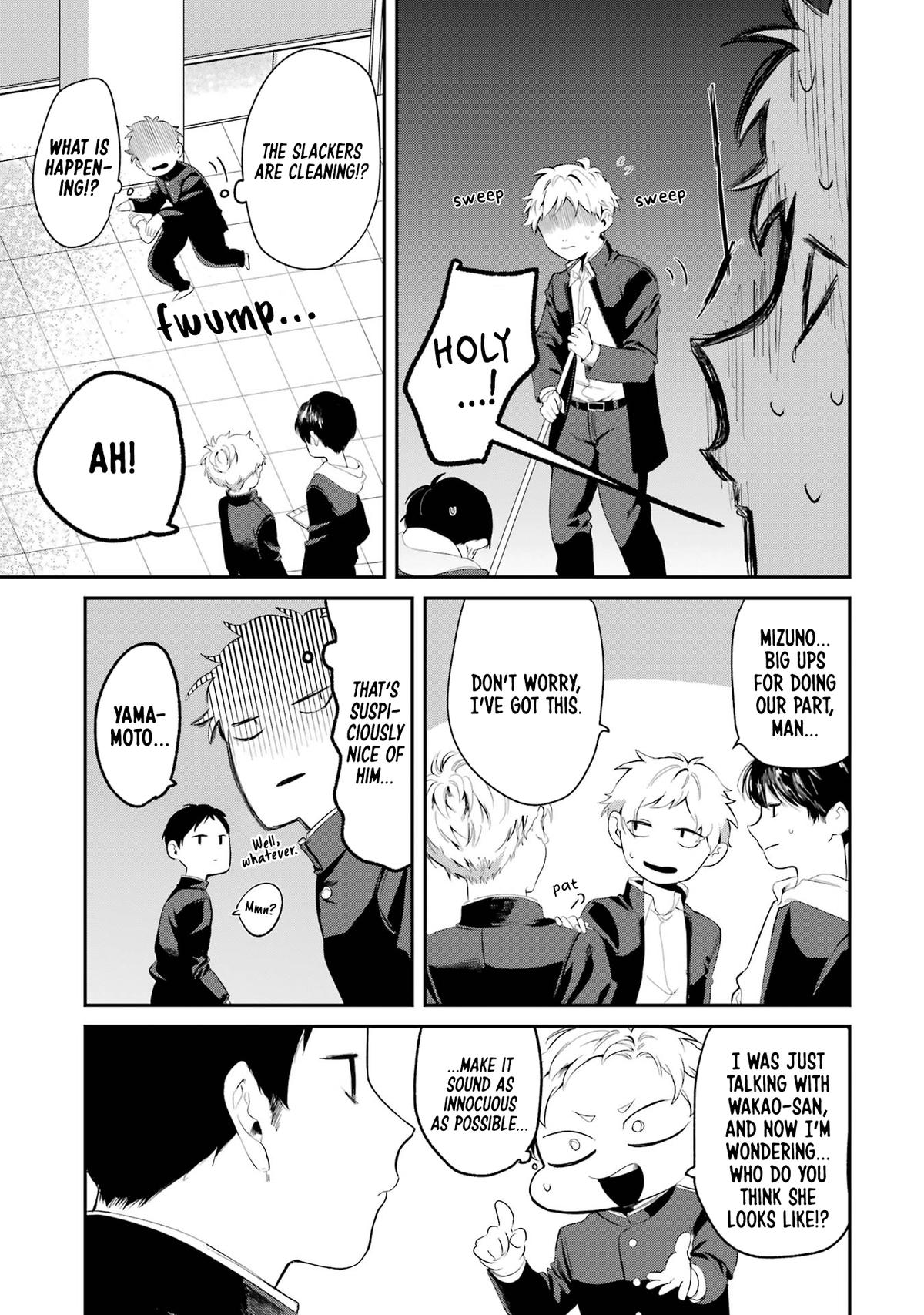 Tonari no Wakao-san wa Miesou de Mienai Chap 4 - Next Chap 5