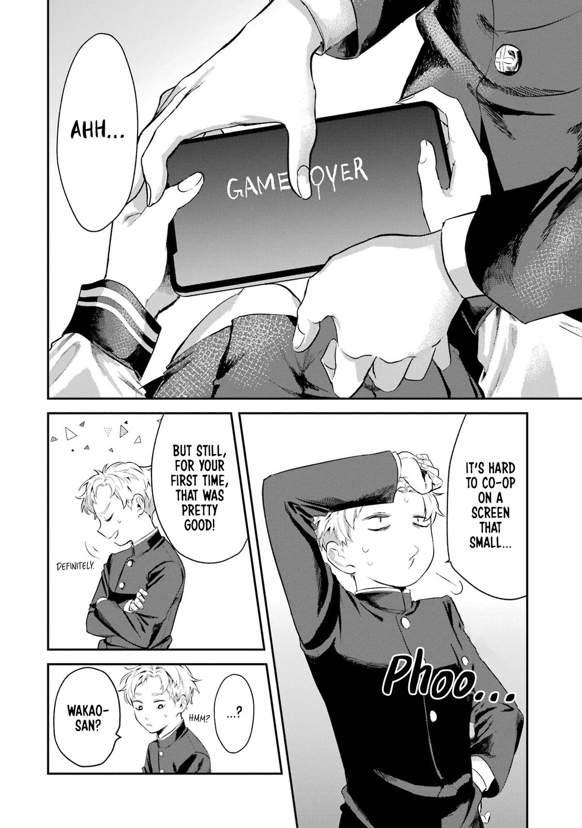 Tonari no Wakao-san wa Miesou de Mienai Chap 5 - Next Chap 6