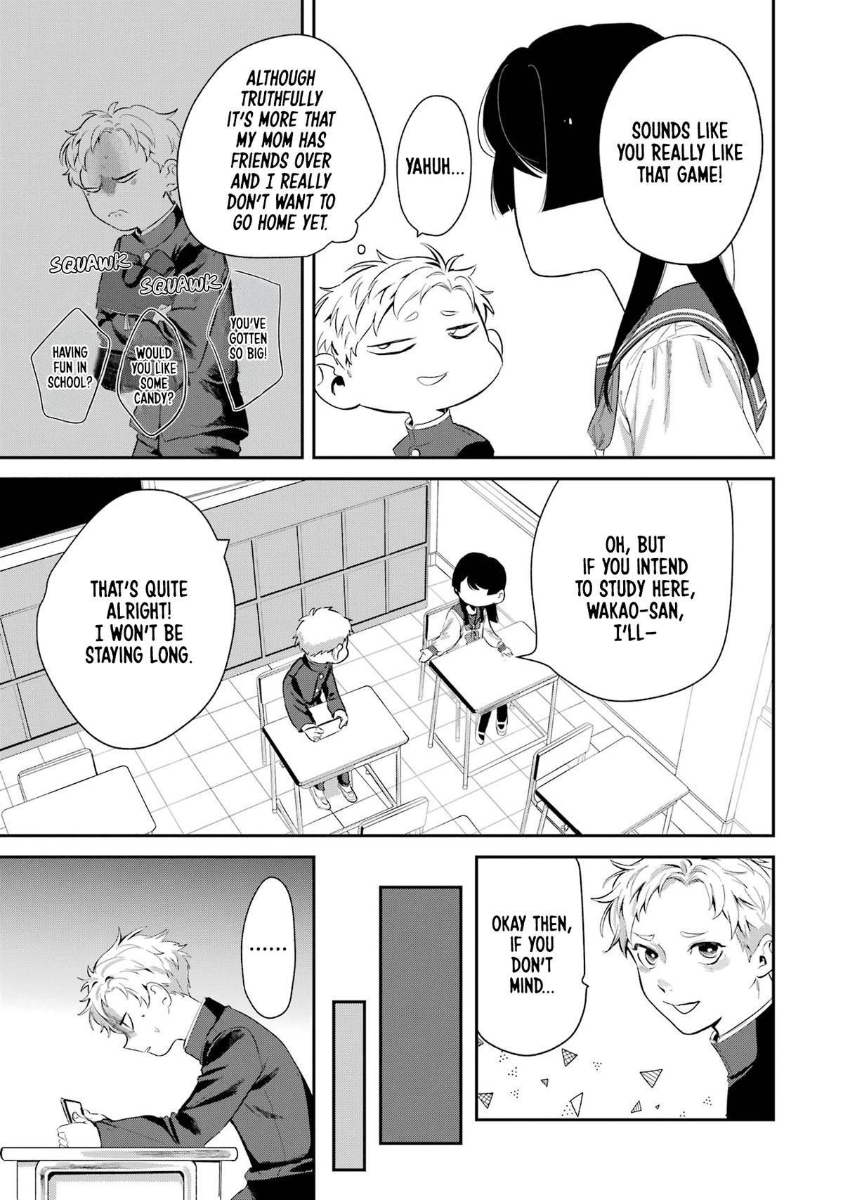 Tonari no Wakao-san wa Miesou de Mienai Chap 5 - Next Chap 6
