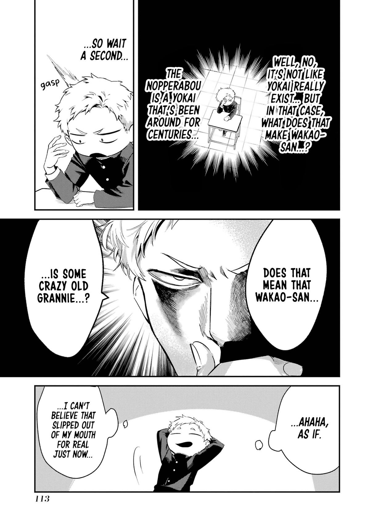 Tonari no Wakao-san wa Miesou de Mienai Chap 8 - Next Chap 9