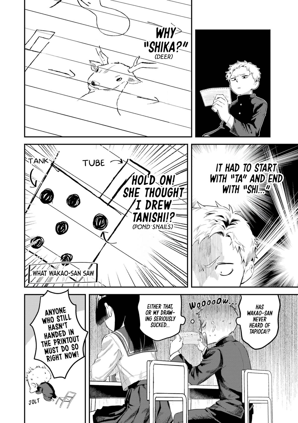 Tonari no Wakao-san wa Miesou de Mienai Chap 9 - Next Chap 10