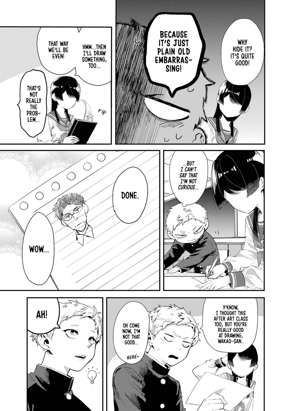 Tonari no Wakao-san wa Miesou de Mienai Chap 9 - Next Chap 10