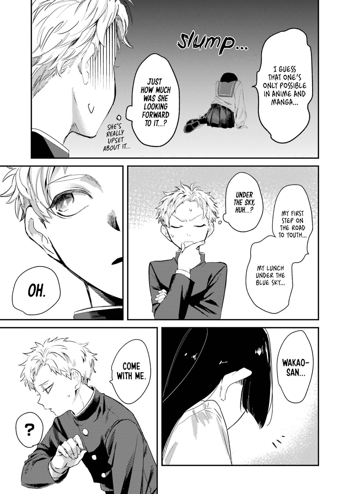Tonari no Wakao-san wa Miesou de Mienai Chap 3 - Next Chap 4