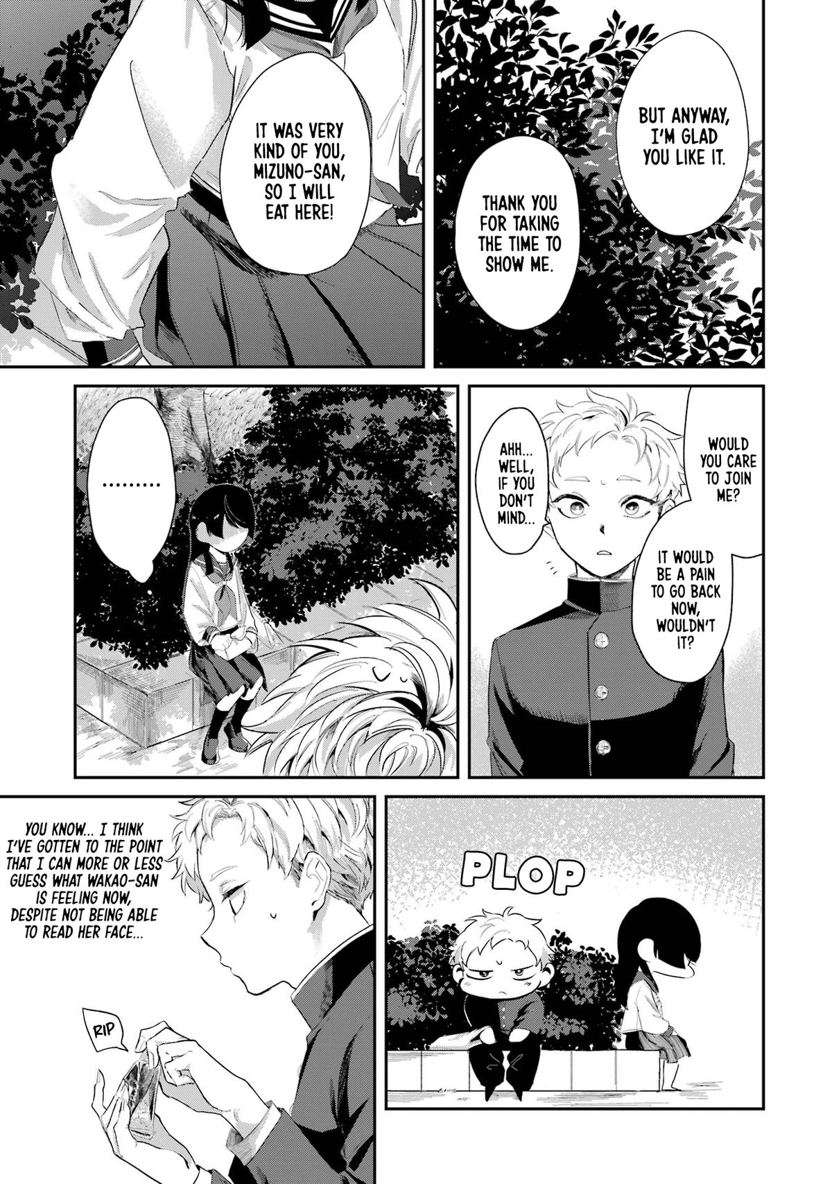 Tonari no Wakao-san wa Miesou de Mienai Chap 3 - Next Chap 4