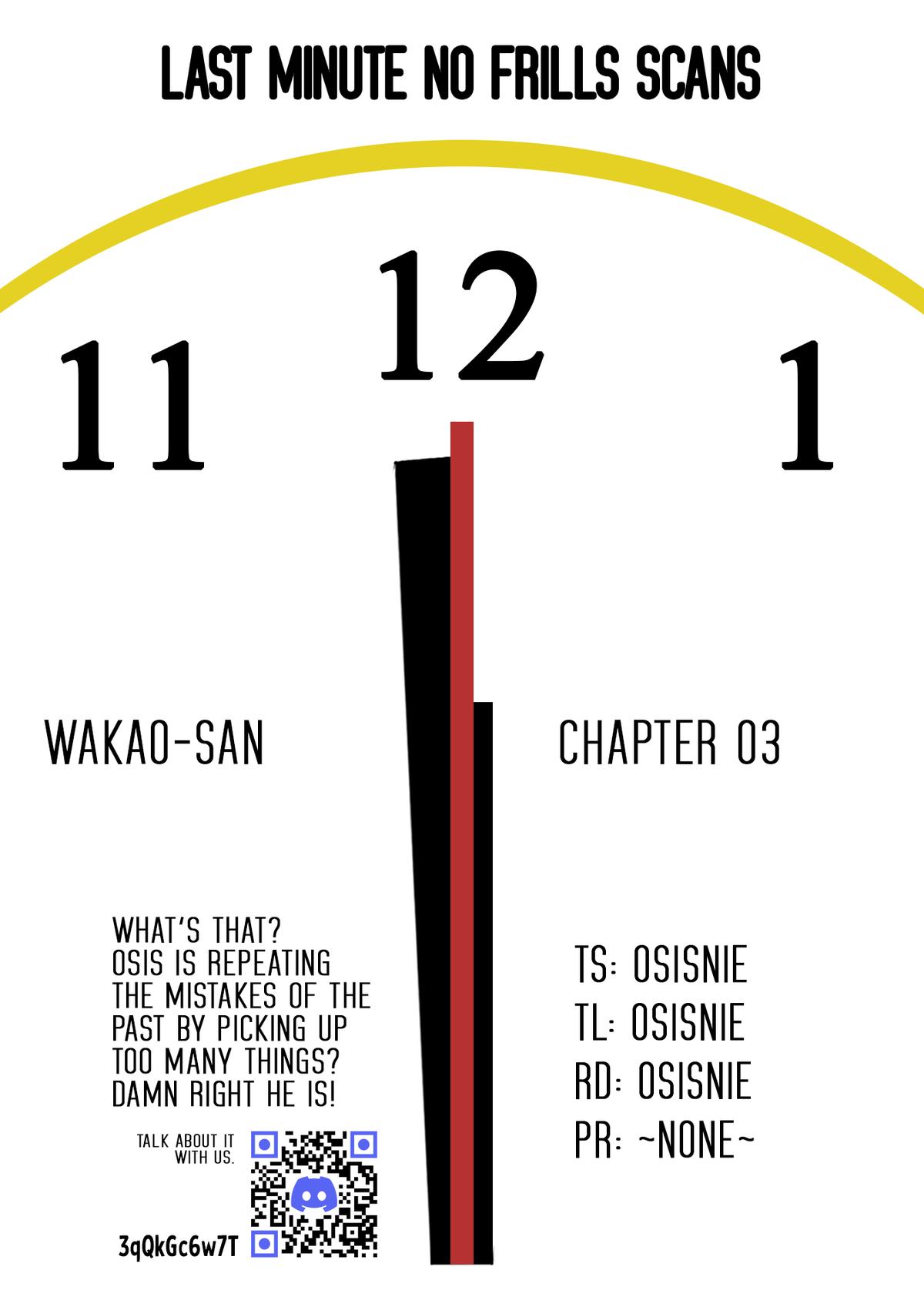 Tonari no Wakao-san wa Miesou de Mienai Chap 3 - Next Chap 4