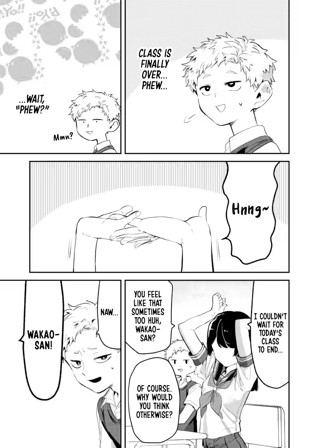 Tonari no Wakao-san wa Miesou de Mienai Chap 17 - Next Chap 18