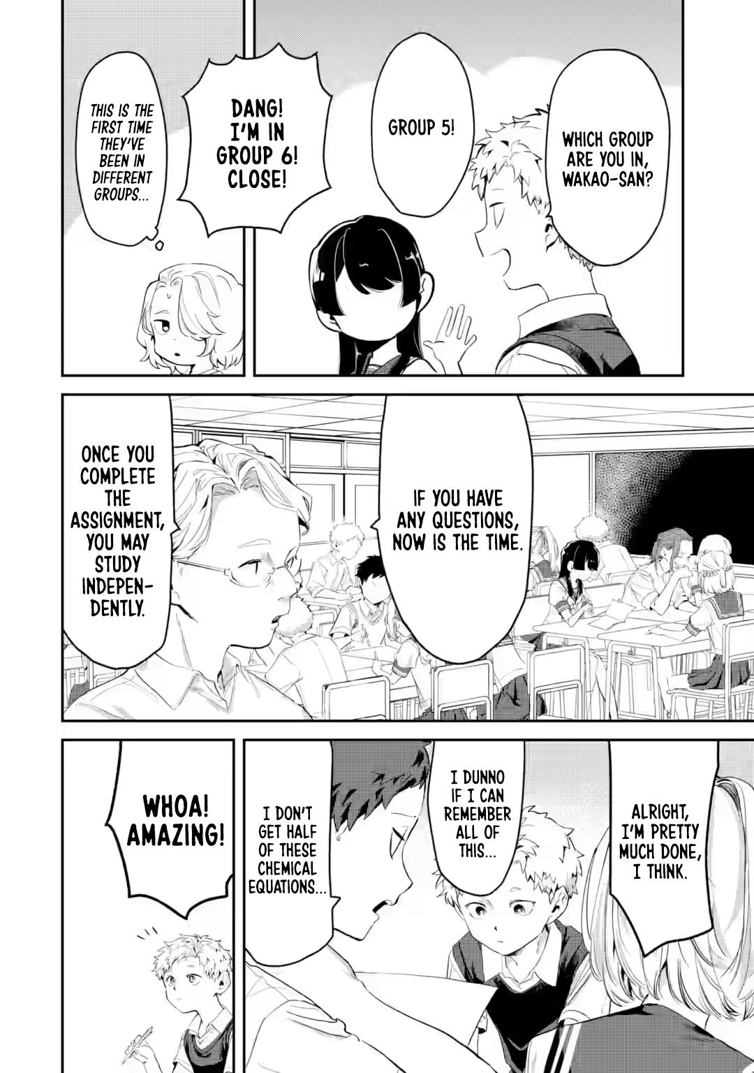 Tonari no Wakao-san wa Miesou de Mienai Chap 17 - Next Chap 18