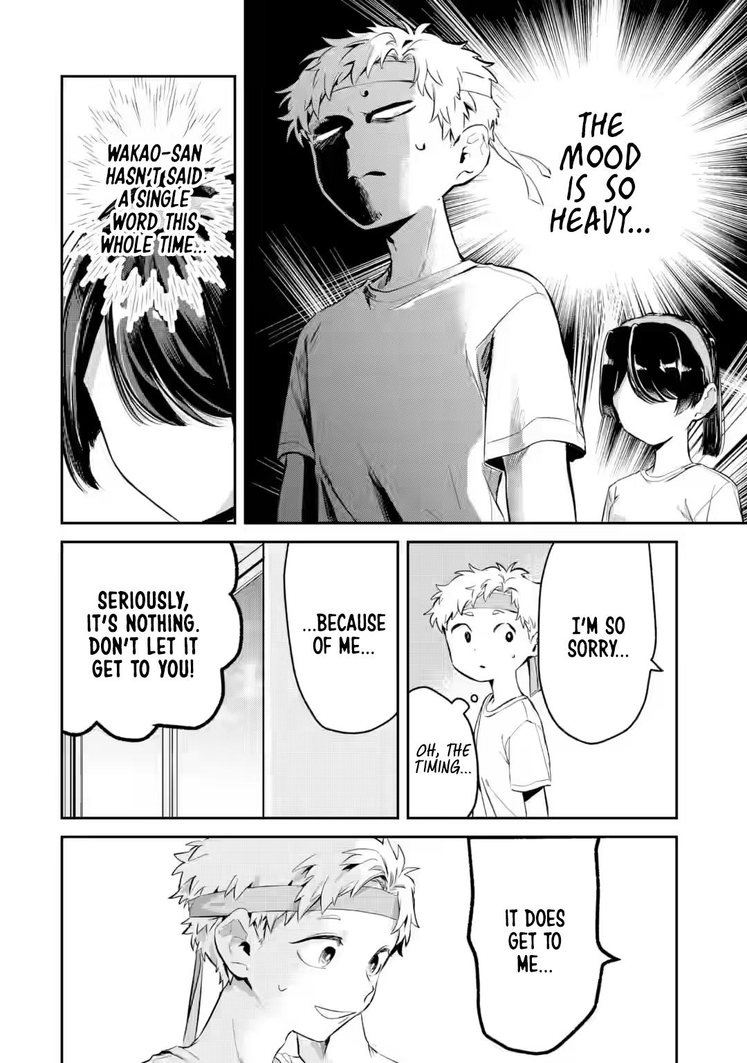 Tonari no Wakao-san wa Miesou de Mienai Chap 16 - Next Chap 17