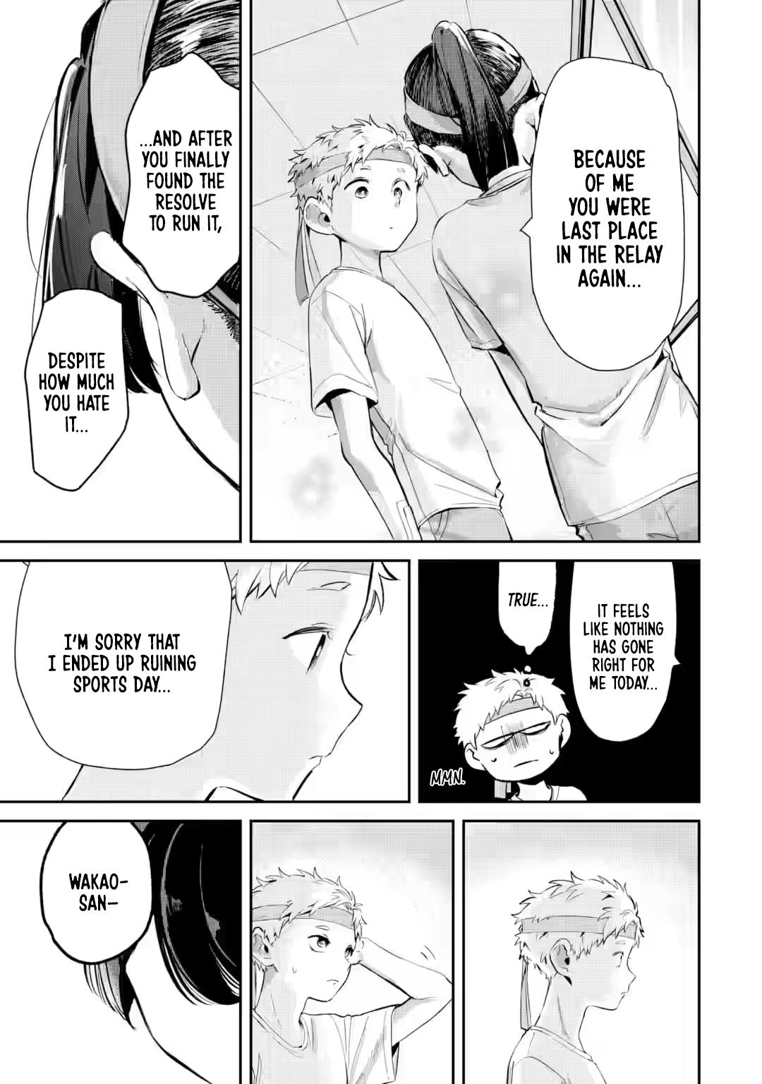 Tonari no Wakao-san wa Miesou de Mienai Chap 16 - Next Chap 17