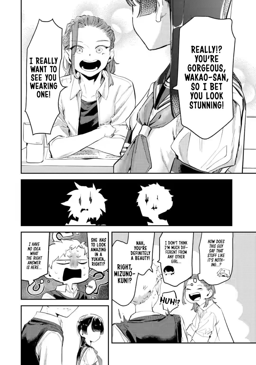 Tonari no Wakao-san wa Miesou de Mienai Chap 18 - Next Chap 19