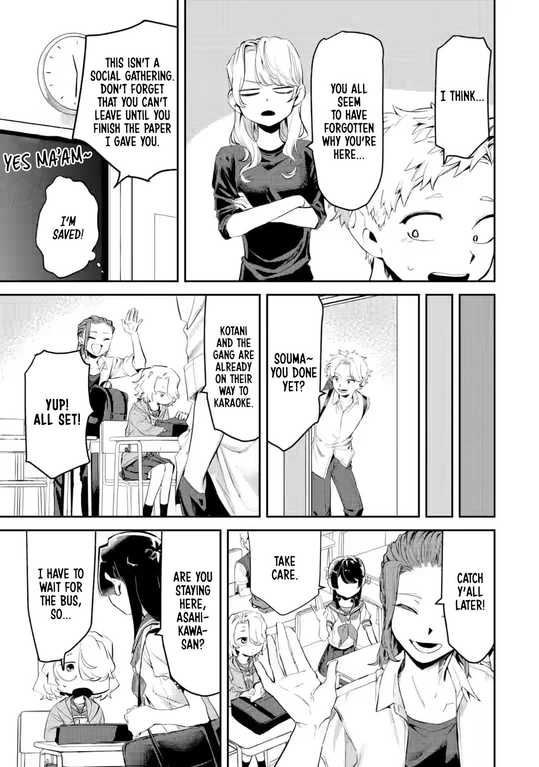 Tonari no Wakao-san wa Miesou de Mienai Chap 18 - Next Chap 19