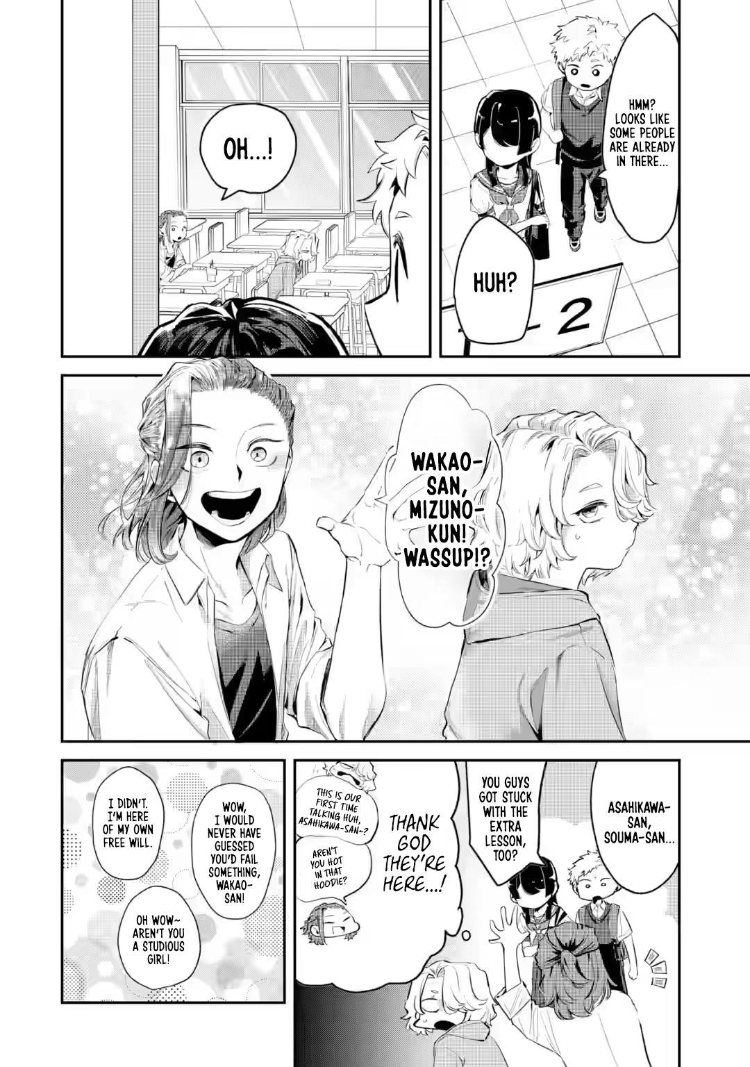 Tonari no Wakao-san wa Miesou de Mienai Chap 18 - Next Chap 19