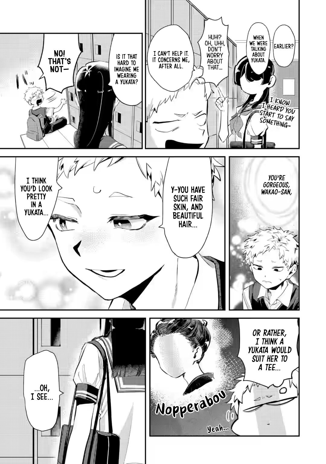 Tonari no Wakao-san wa Miesou de Mienai Chap 18 - Next Chap 19