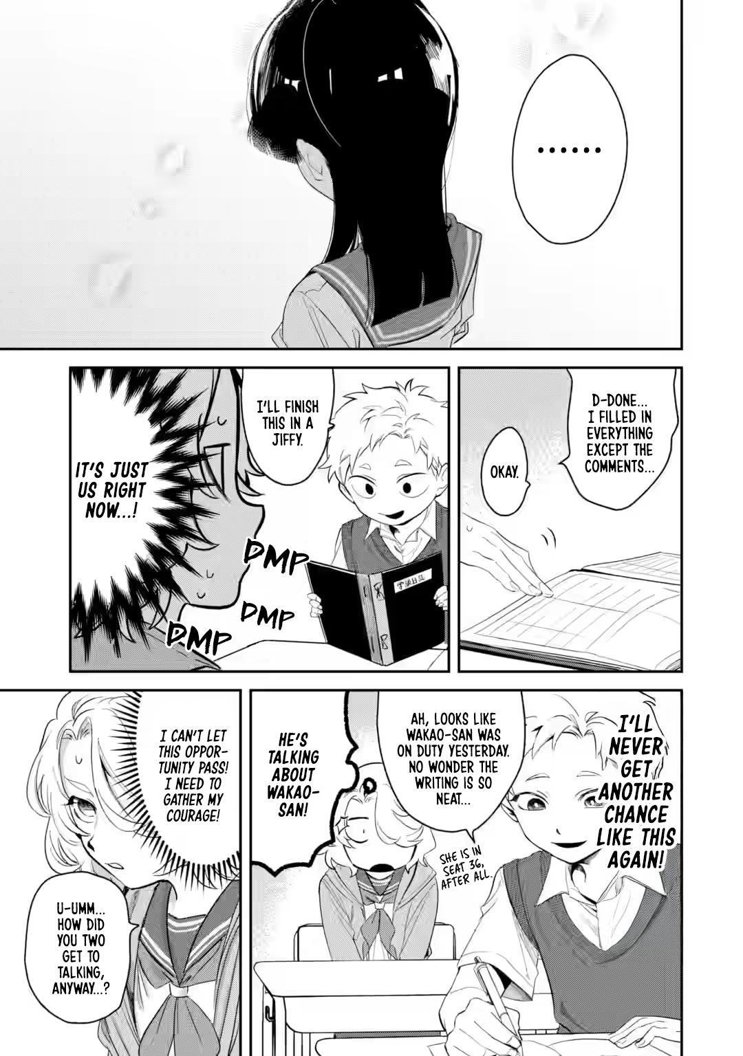 Tonari no Wakao-san wa Miesou de Mienai Chap 12 - Next Chap 13