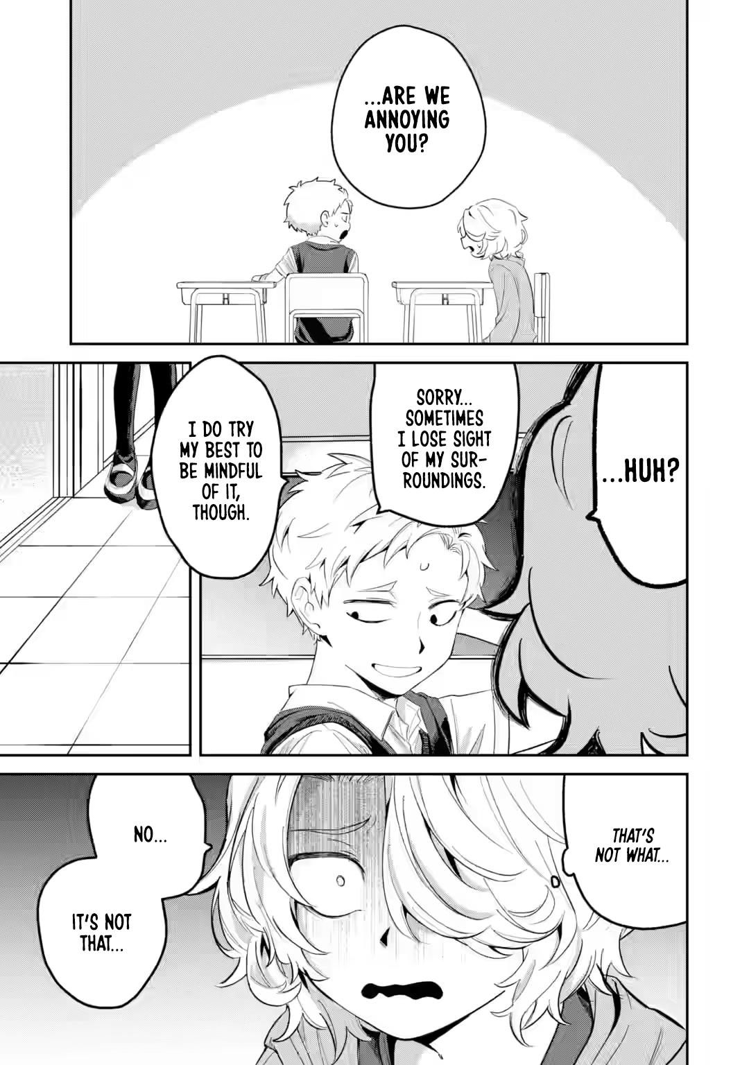 Tonari no Wakao-san wa Miesou de Mienai Chap 12 - Next Chap 13