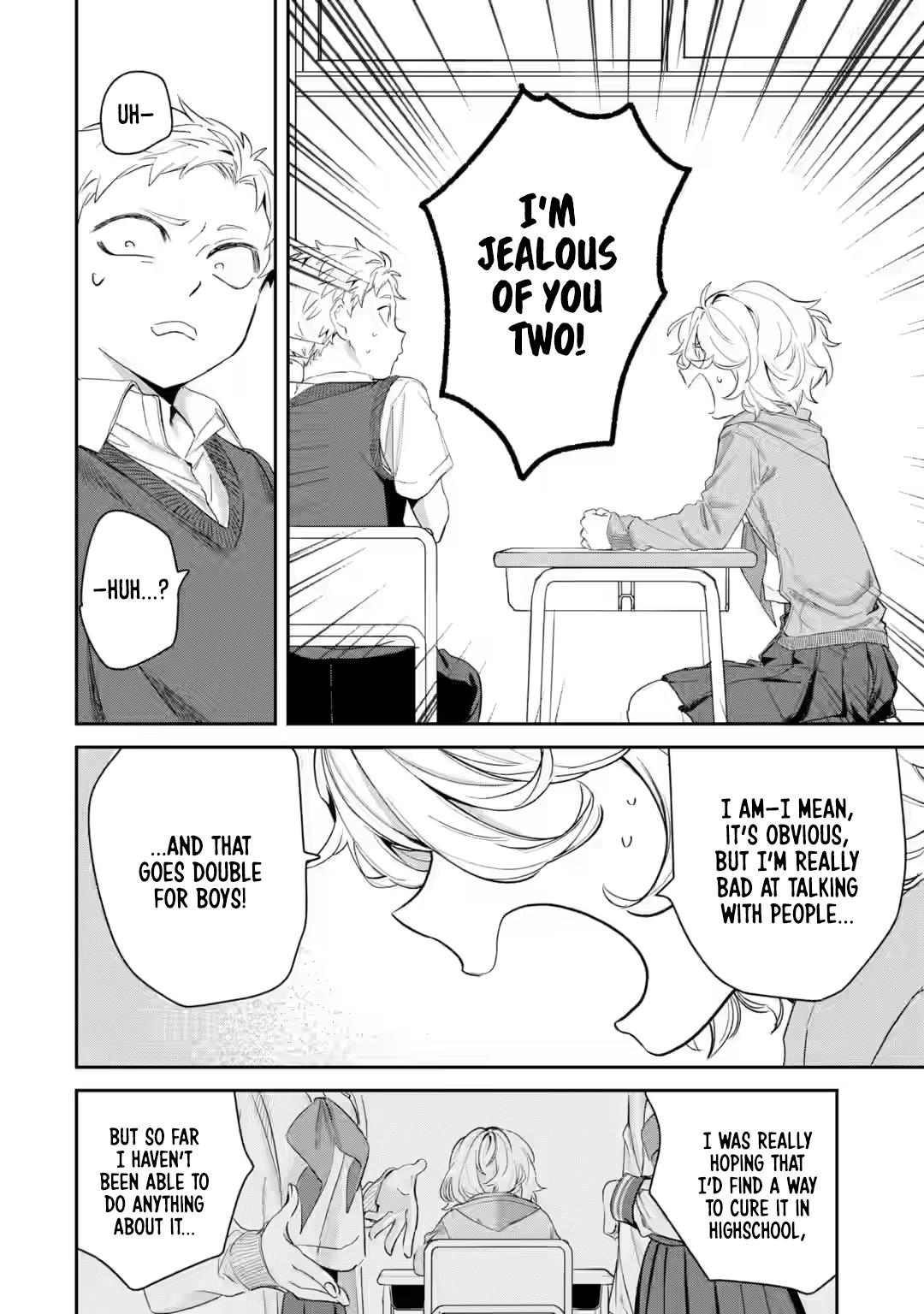 Tonari no Wakao-san wa Miesou de Mienai Chap 12 - Next Chap 13