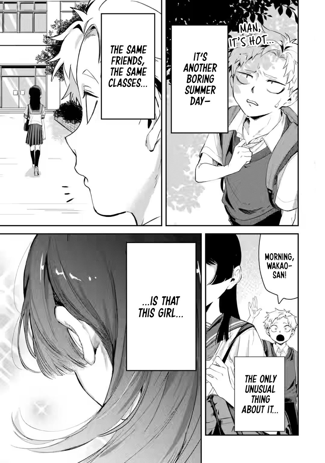 Tonari no Wakao-san wa Miesou de Mienai Chap 12 - Next Chap 13