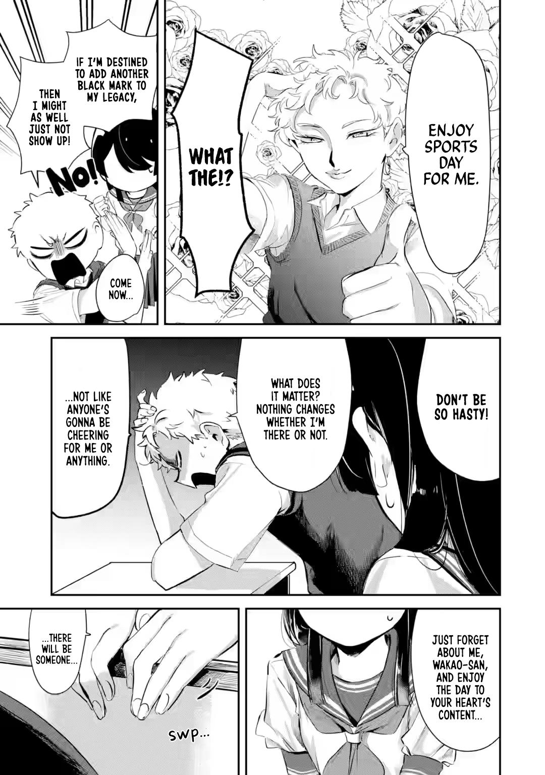 Tonari no Wakao-san wa Miesou de Mienai Chap 13 - Next Chap 14