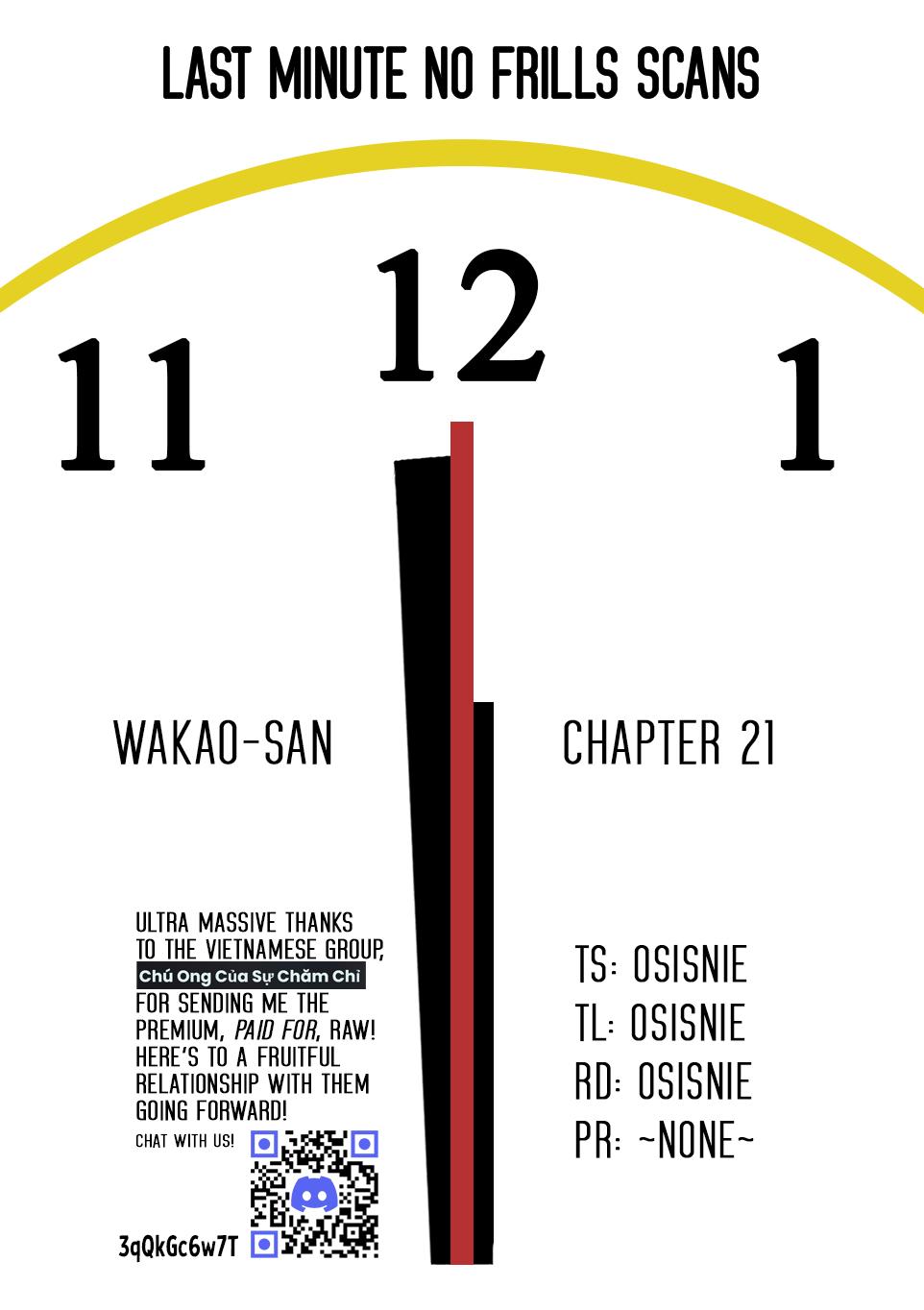 Tonari no Wakao-san wa Miesou de Mienai Chap 21 - Next Chap 22