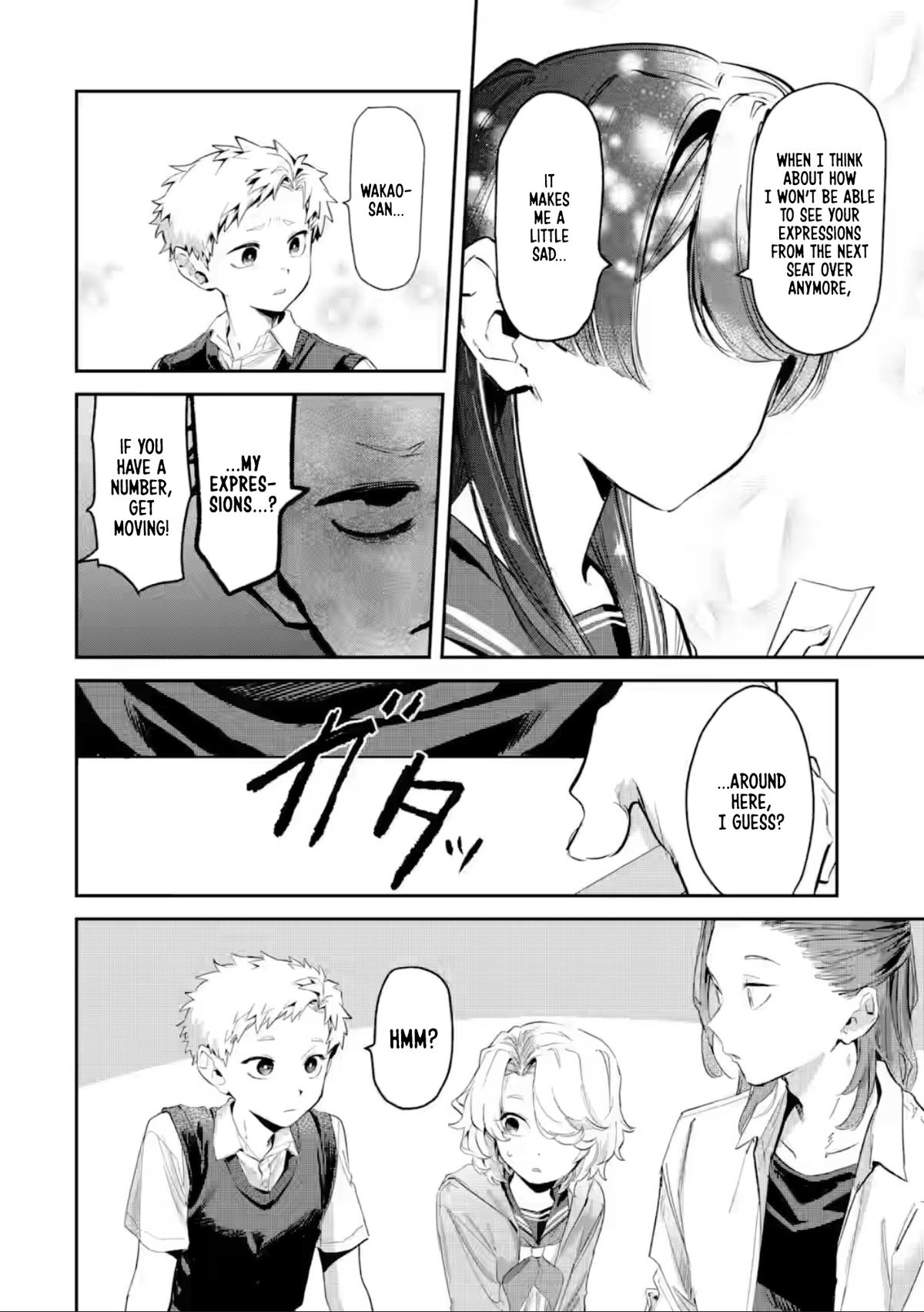 Tonari no Wakao-san wa Miesou de Mienai Chap 22 - Next Chap 23