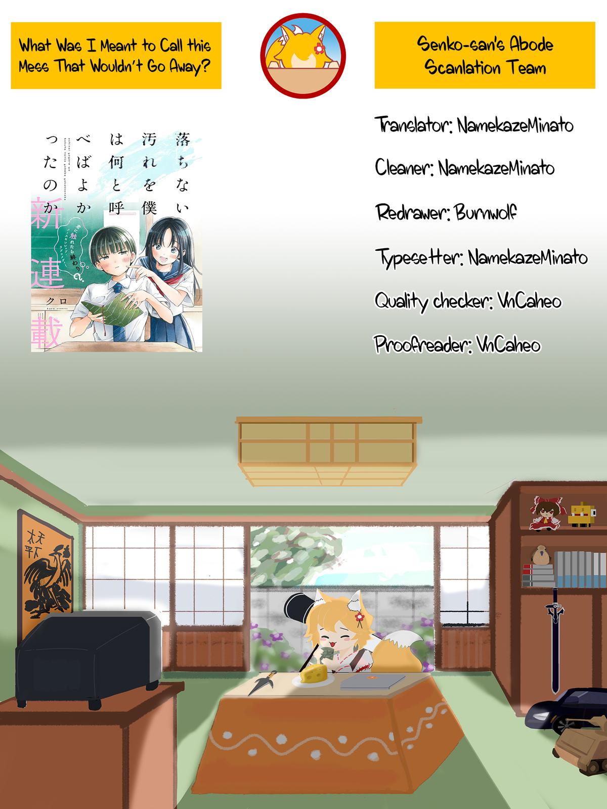 Ochinai Yogore wo Boku wa Nanto Yobeba Yokatta noka Chap 7 - Next Chap 8