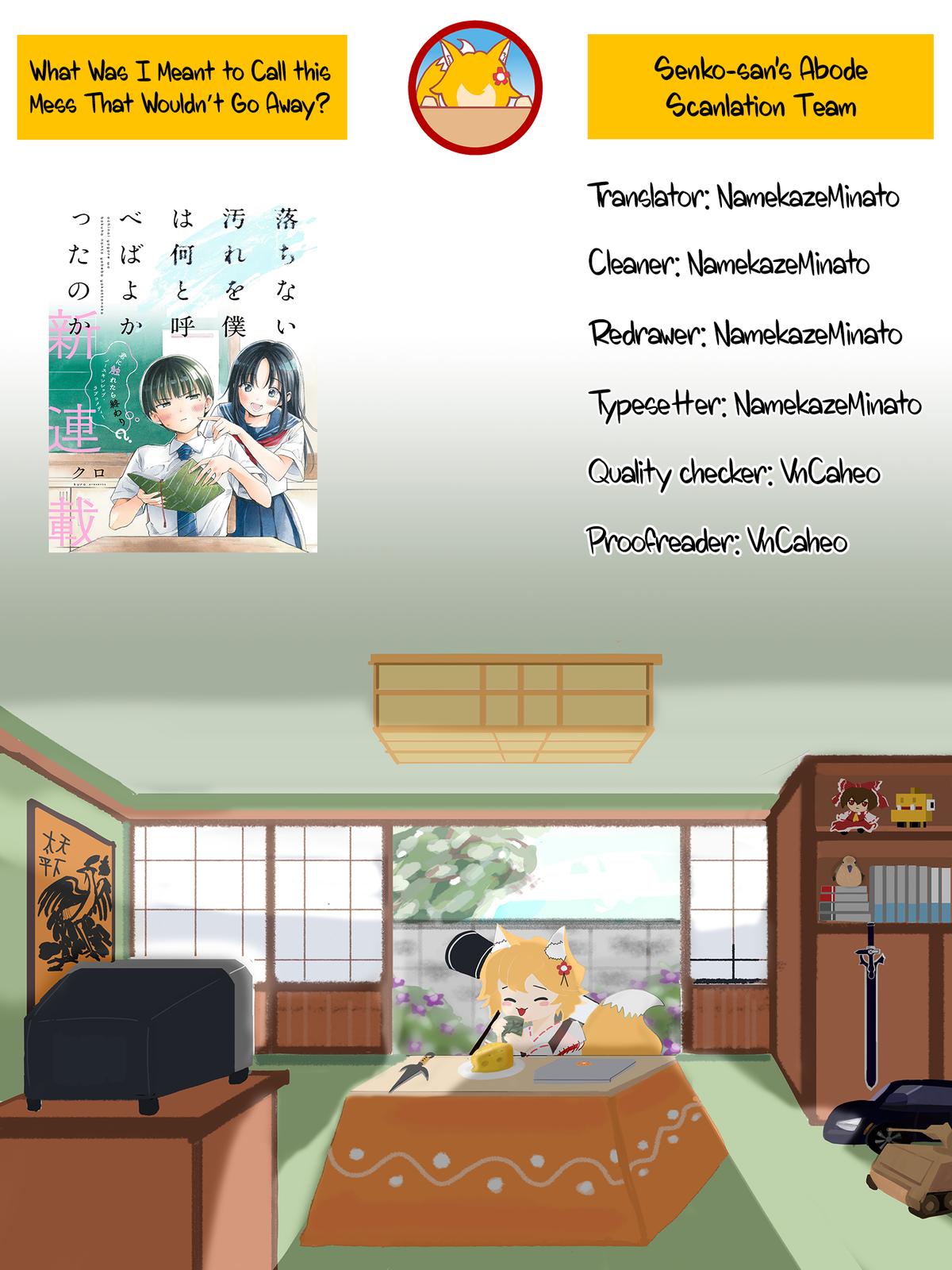 Ochinai Yogore wo Boku wa Nanto Yobeba Yokatta noka Chap 14 - Next Chap 15