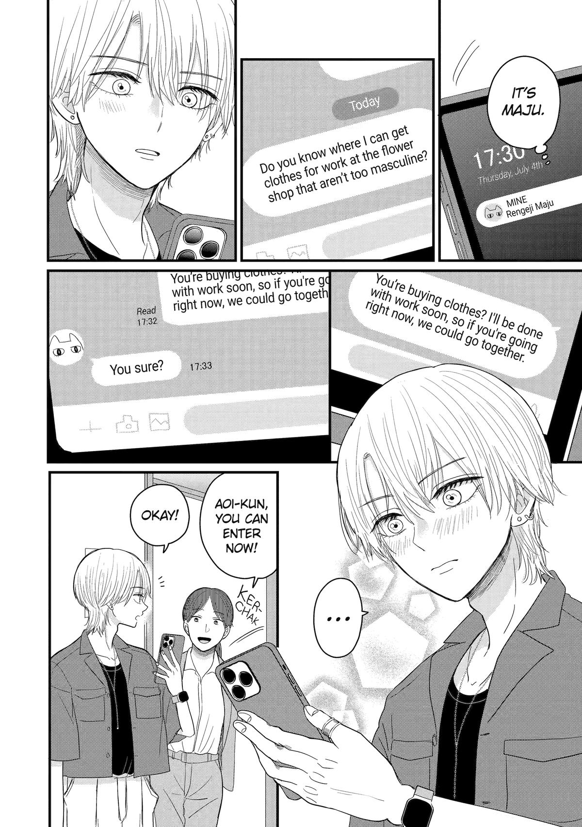 Aoi-kun wa Mukimuki Kanojo wo Koutei shitai Chap 6 - Next Chap 7