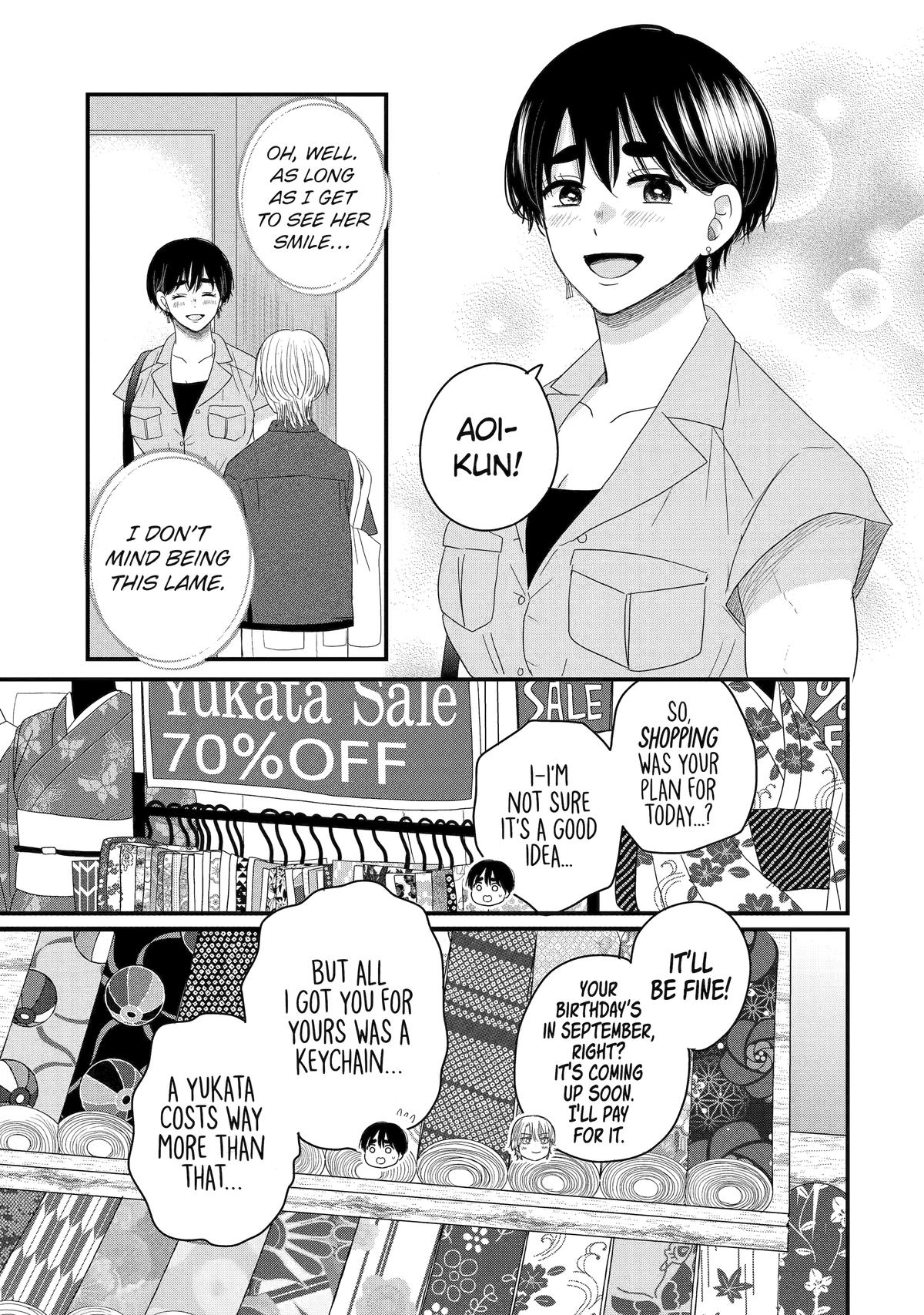 Aoi-kun wa Mukimuki Kanojo wo Koutei shitai Chap 14 - Next Chap 15