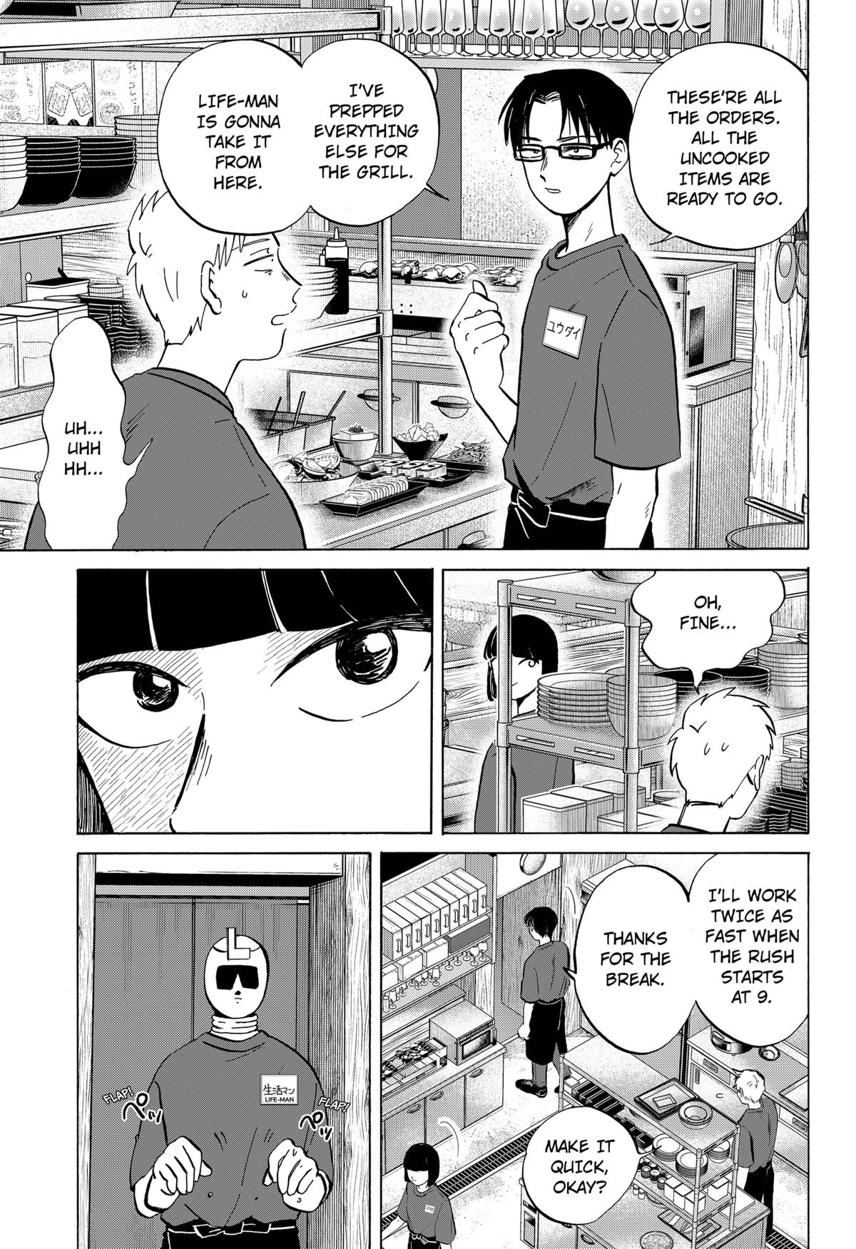 Seikatsu Man Chap 9 - Next Chap 10