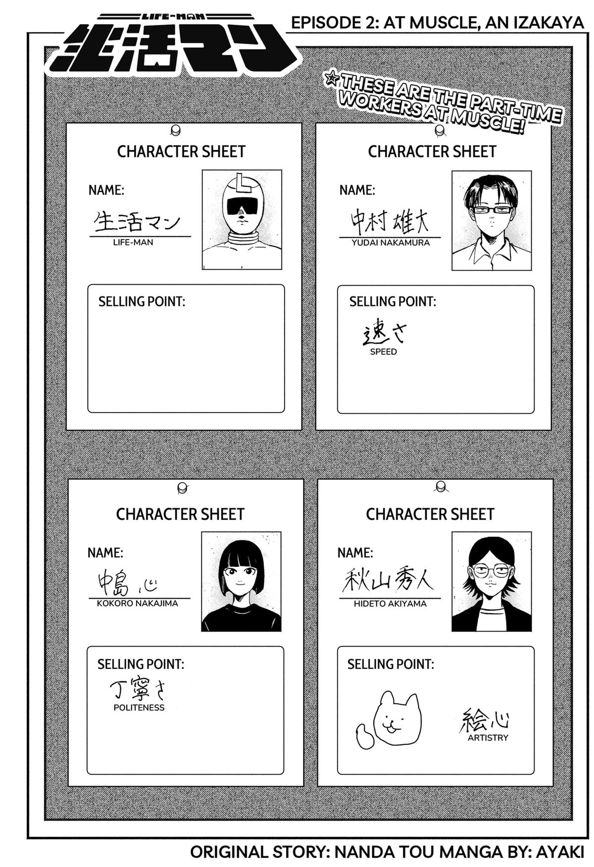 Seikatsu Man Chap 2 - Next Chap 3