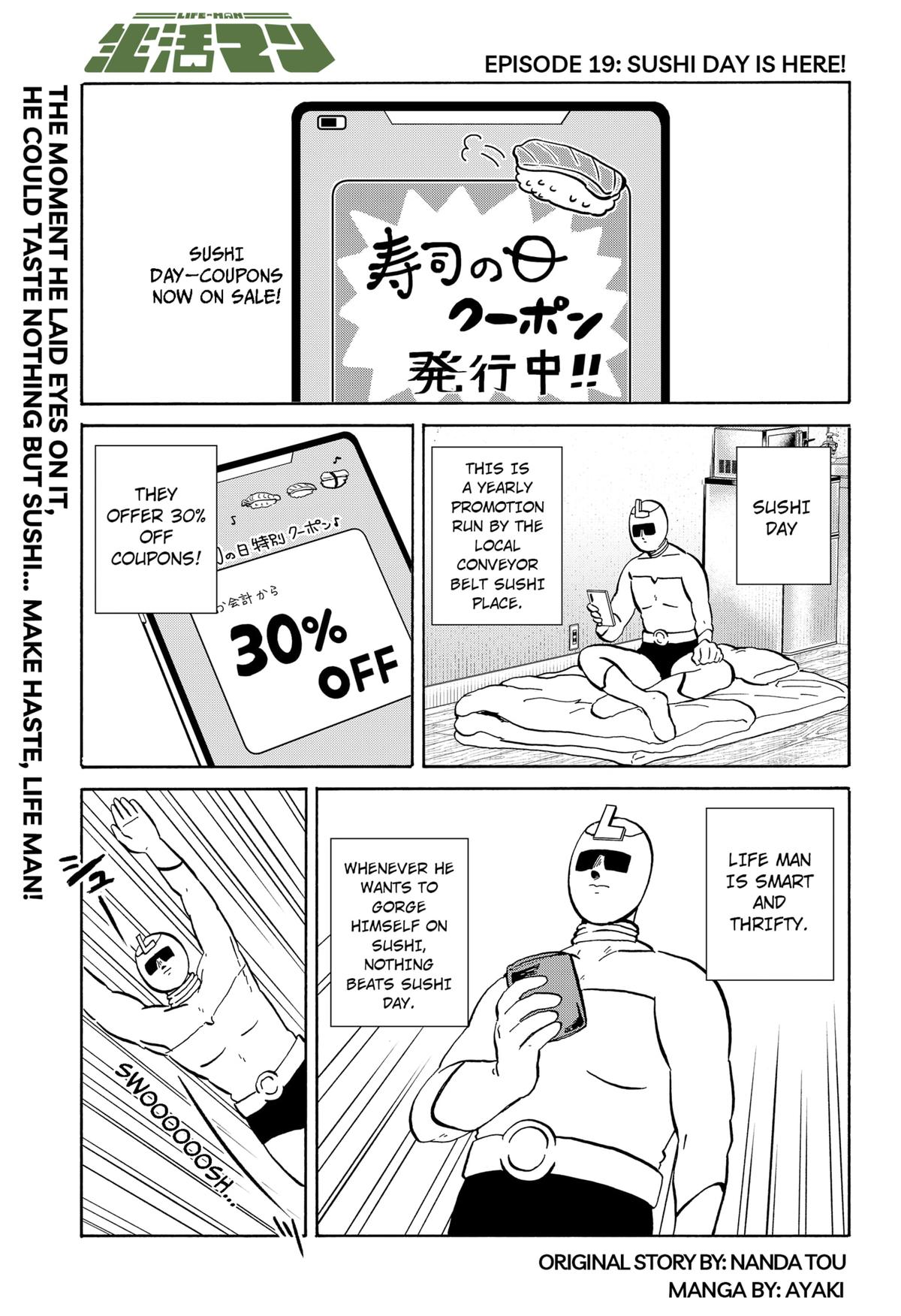 Seikatsu Man Chap 19 - Next Chap 20