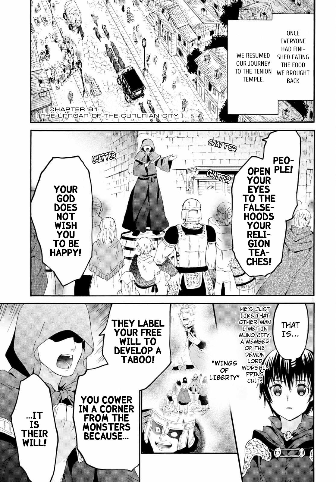 Death March kara Hajimaru Isekai Kyousoukyoku Chap 81 - Next Chap 82