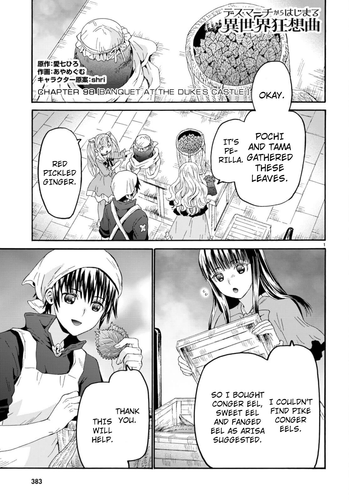 Death March kara Hajimaru Isekai Kyousoukyoku Chap 98 - Next Chap 99